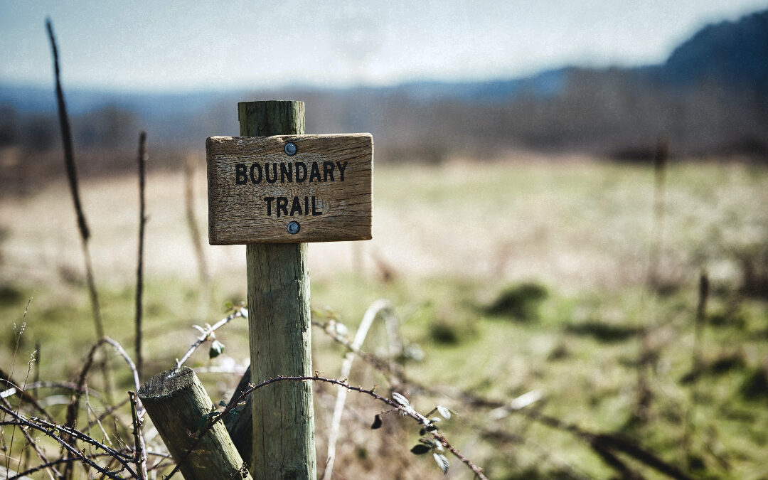 Are you struggling to set a boundary in these 4 areas?
